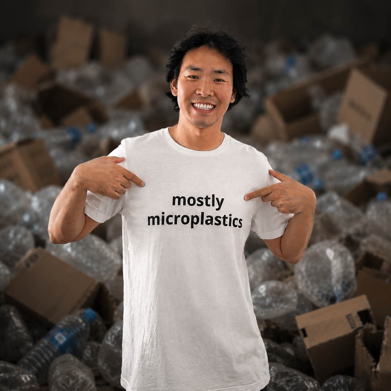 mostly microplastics